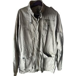 Tequila Patrón branded military-style cotton field jacket